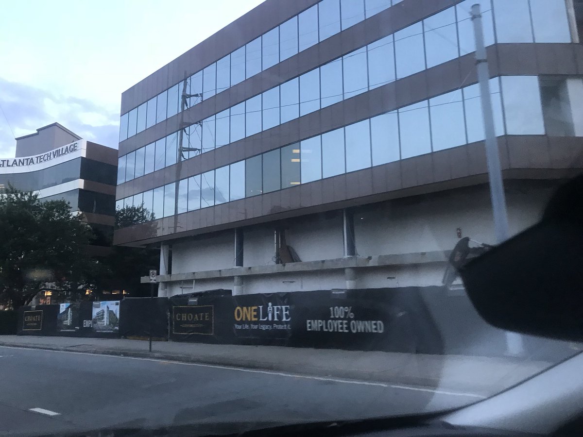 3405 Piedmont moving quick on these renovation next to ATV. #techRise