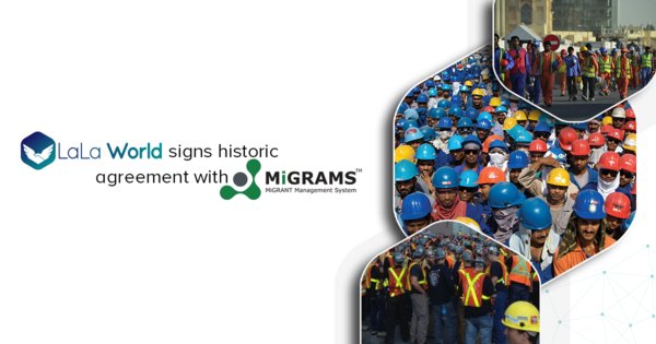 _HurpDurp's tweet photo. BAM !!!!! $LALA Sign historic agreement with MiGRAMS, Worlds Largest Migrant Management platform to improve lives together !! https://t.co/dU9ruSbrye. Great job @MyLaLaWorld @sankalpshangari ! ! ! https://t.co/Dgu8SHlZPE