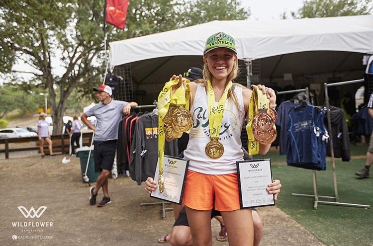 Our <a href="/cptri/">Cal Poly Triathlon</a> team took 1st place in the collegiate category at the Wildflower Triathlon this weekend! 🏅 bit.ly/CPTriInstagram