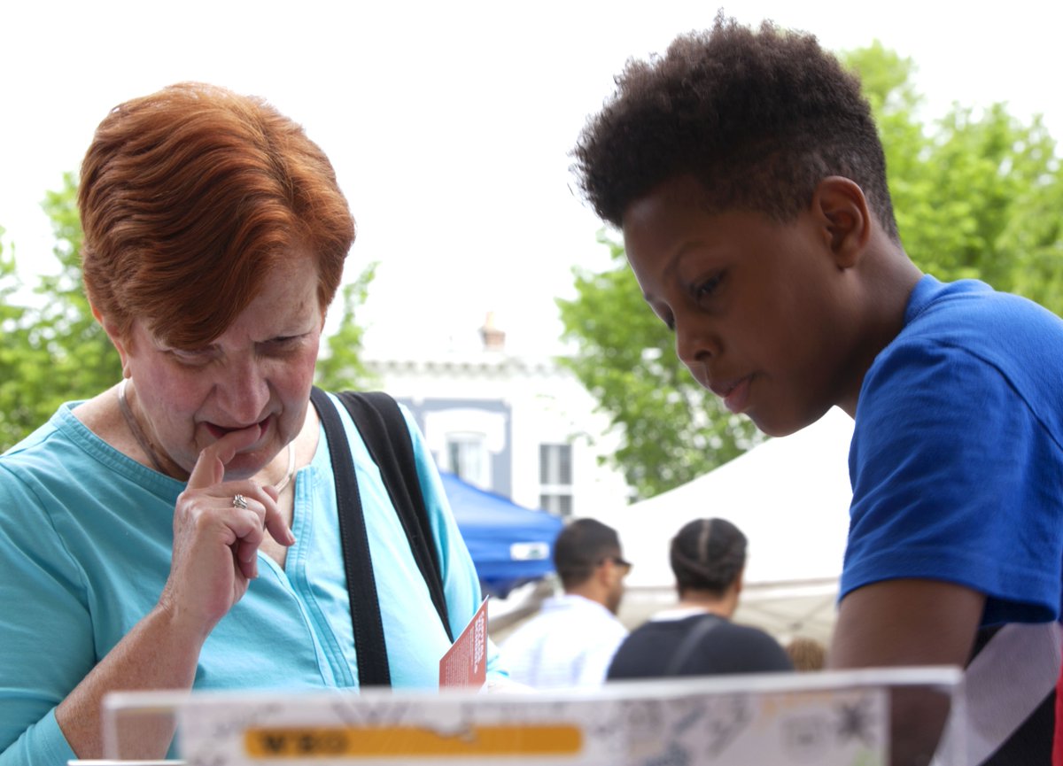 CapVillagePCS's tweet photo. After creating mini-business plans and financial projections, pitching to "investors" and creating products such as anime necklaces, magnets and slime, our student entrepreneurs rocked it this Saturday at Eastern Market in this pilot of our curriculum!!! https://t.co/qO6vWNlMEx https://t.co/SL9mqze73R