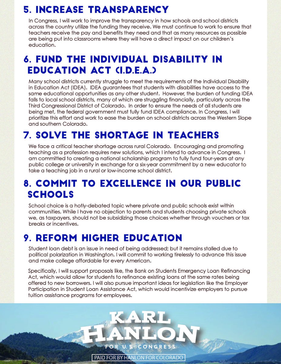 PenneysPosts's tweet image. Karl's plans for education!
Karl Hanlon released his education platform this week. 
Take a look...