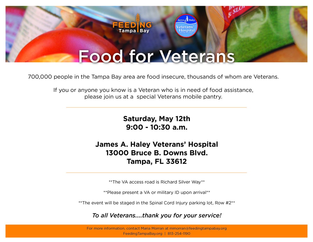 James A Haley Va On Twitter 700 000 People In Tampa Bay Are