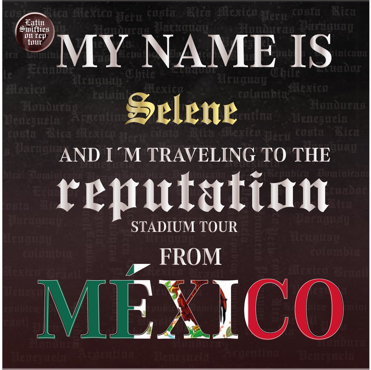 SelieLutz's tweet image. My first time in NJ and the best combination: the reputation Stadium tour with my best friends 🇲🇽✈️🇺🇸 July 21th @MLStadium @taylorswift13 @taylornation13 

#LatinSwiftiesOnRepTour #LatinSwiftieOfTheDay