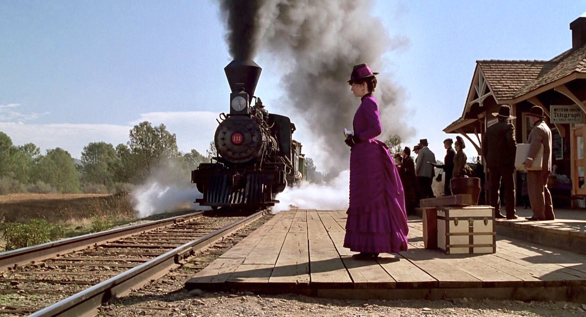 Cinemartistry's tweet photo. Back To The Future Part III (1990) 
Director: Robert Zemeckis 
Cinematographer: Dean Cundey https://t.co/0kgZP2mqnu