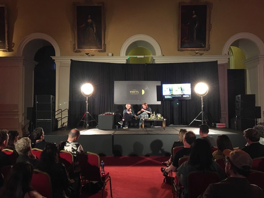 Kevin Shields x Eamon Sweeney in The Great Hall #VinylDublin <a href="/swench/">Éamon Sweeney</a>