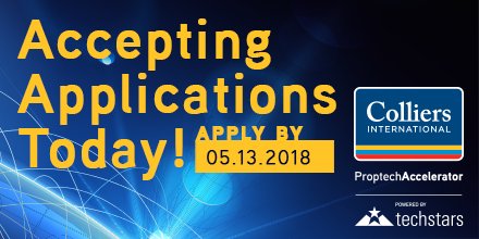 Colliers's tweet photo. Calling all companies that want to solve problems and develop innovative and/or disruptive technologies across the property and CRE industries. Apply to the @Colliers Proptech Accelerator Powered by @techstars today! #TSProptech https://t.co/VmXabOfoc4 https://t.co/vqu9Mbg4CU