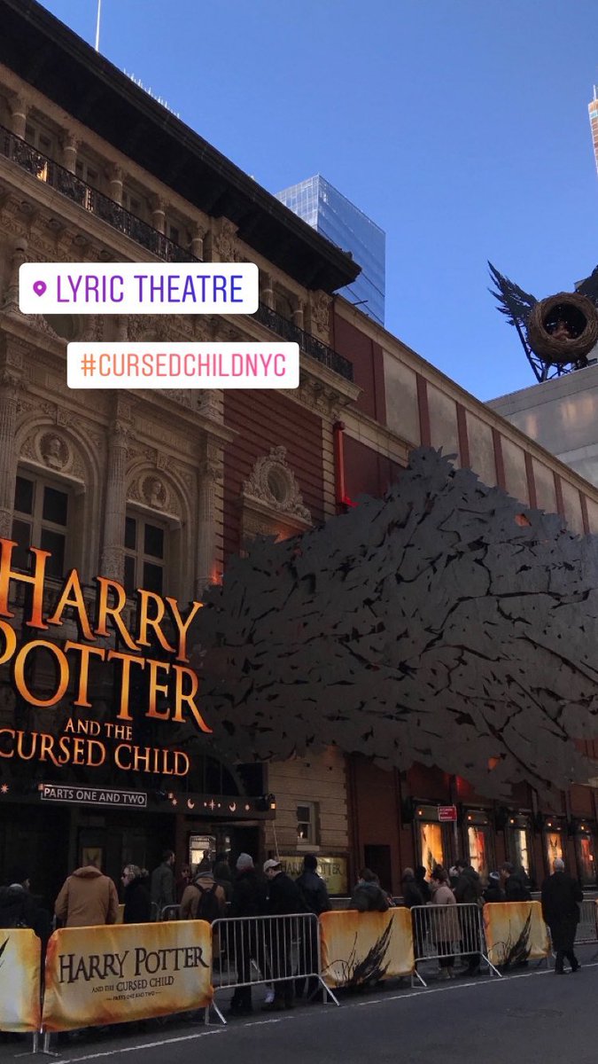 Check out the @TheTonyAwards Instagram story today for a behind-the-scenes look at the #CursedChildNYC cast! #ThisIsBroadway