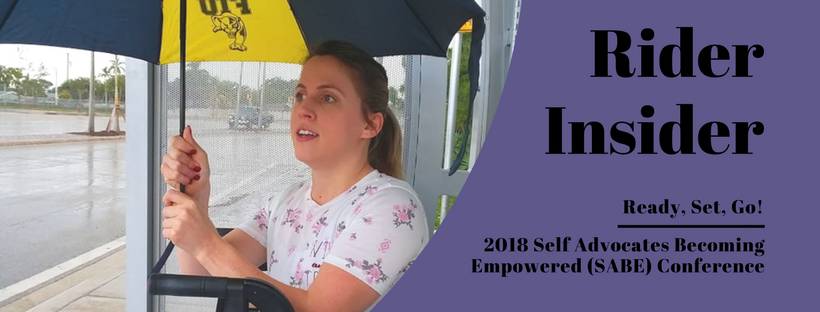 mobilityconnex's tweet photo. Danielle McGill, our @ASCRiderInsider, is excited to attend the #2018SABEconference. Join Danielle as she plans her first solo trip out-of-state. https://t.co/LlM5RqQOhx #selfadvocate #SABEconference https://t.co/B0R4P507cY