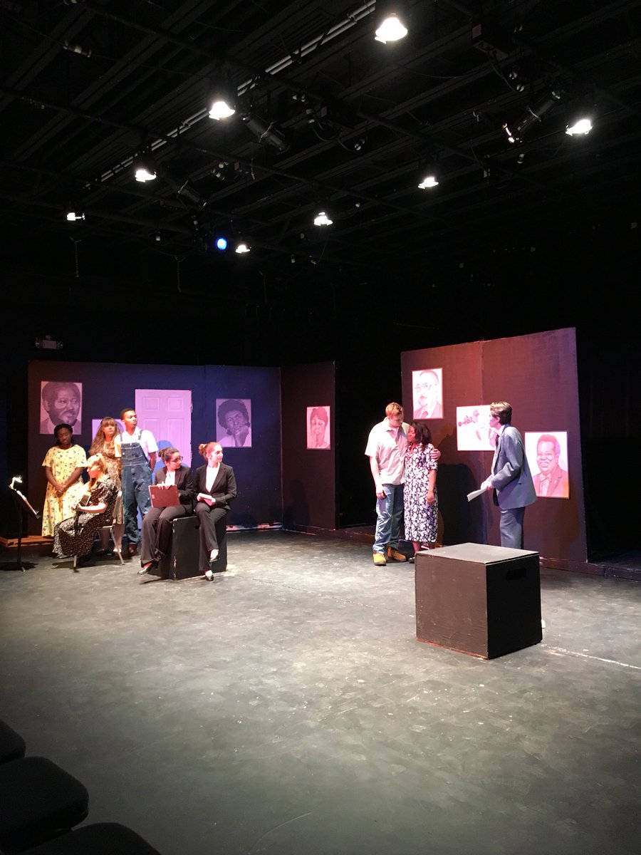 Loving at ECG &amp; HHS this week! #unityThroughTheArts Mr. Hart, Mr. Harris, and Mrs. Norwood are making theatrical magic with students from all over the city! #fullsteAmahead
