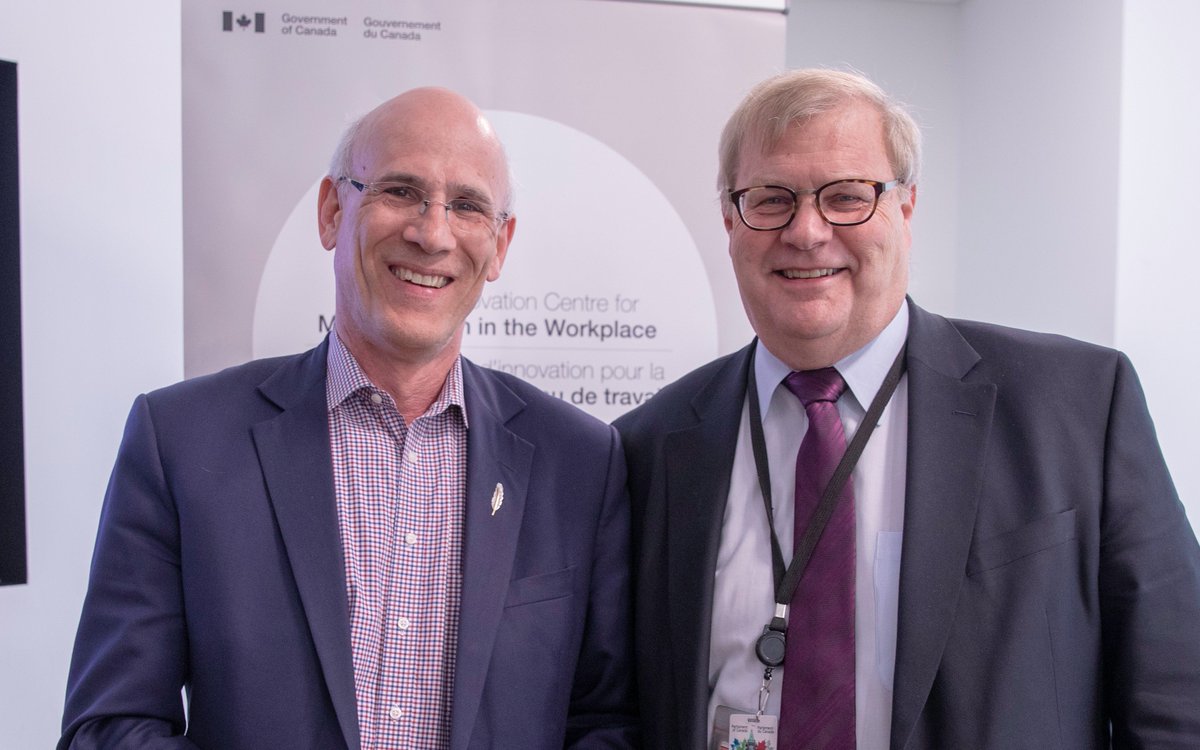 PrivyCouncilCA's tweet image. The launch of the new Canadian Innovation Centre for Mental Health in the Workplace is another step to ensure that we are able to provide the best possible support to public servants.
