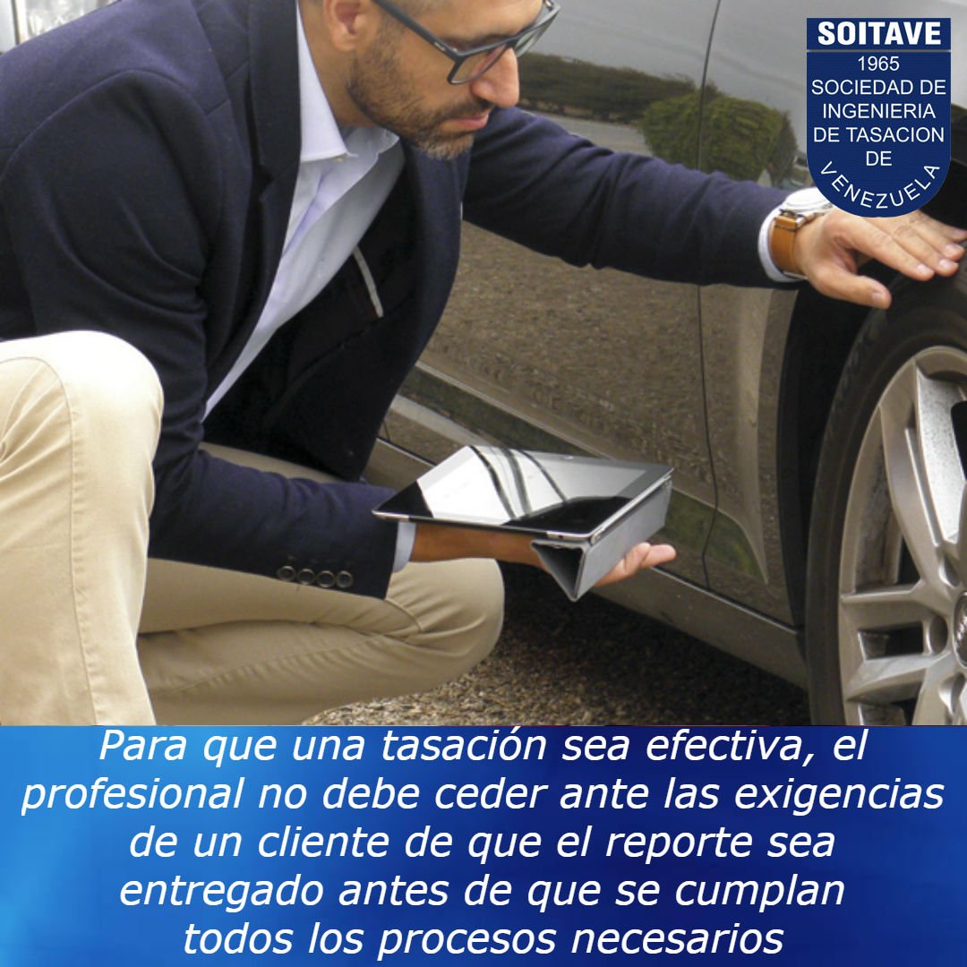 soitavenacional's tweet photo. #TipsSoitave El tasador debe realizar su trabajo en el tiempo necesario. Para que una tasación sea efectiva, el profesional no debe ceder ante las exigencias de un cliente de que el reporte sea entregado antes de que se cumplan todos los procesos necesarios
#FelizViernes #11May https://t.co/EU7XDvTEGZ