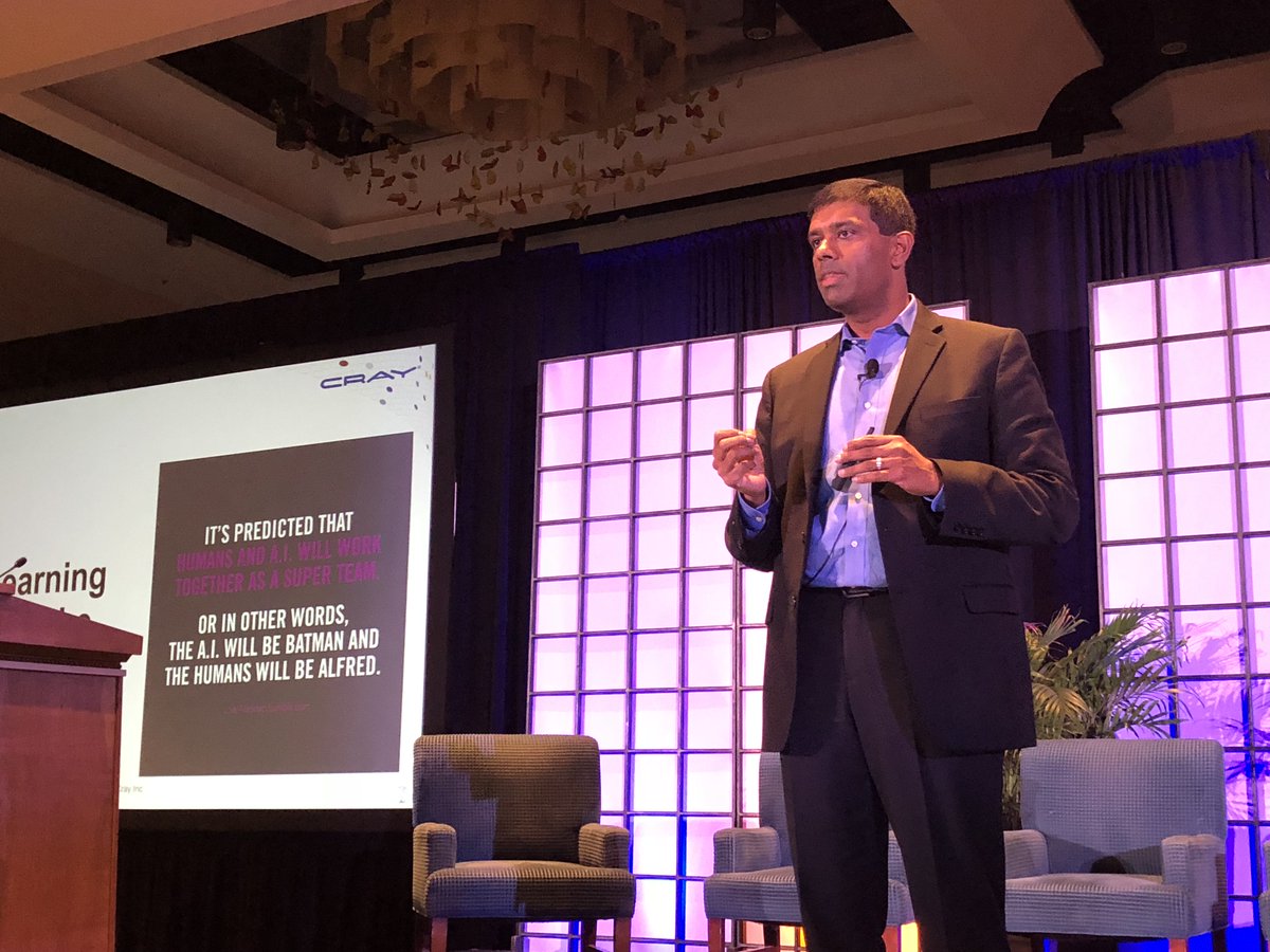 AdvScaleForum's tweet image. @cray_inc&apos;s Joseph George takes the stage to discuss key trends in enterprise #HPC to kick off our afternoon program lineup at #AdvScaleForum