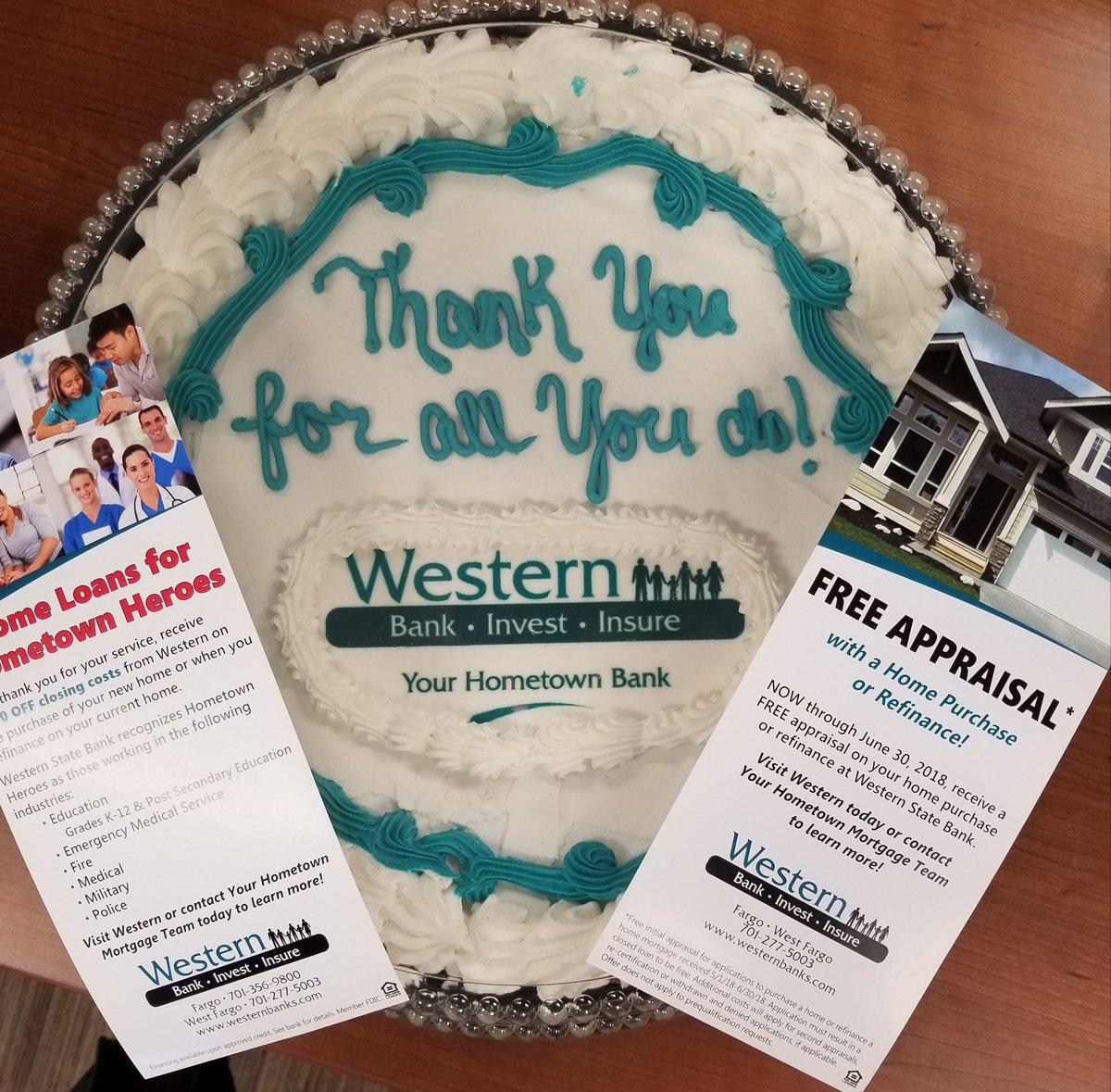 Western_BethP's tweet photo. Happy National Nurses Day!! Receive $500 for being a Home Town Hero and get a free appraisal during the month of May and June!! @Western_JoshF @western_bank https://t.co/RRCu4mI9Ut