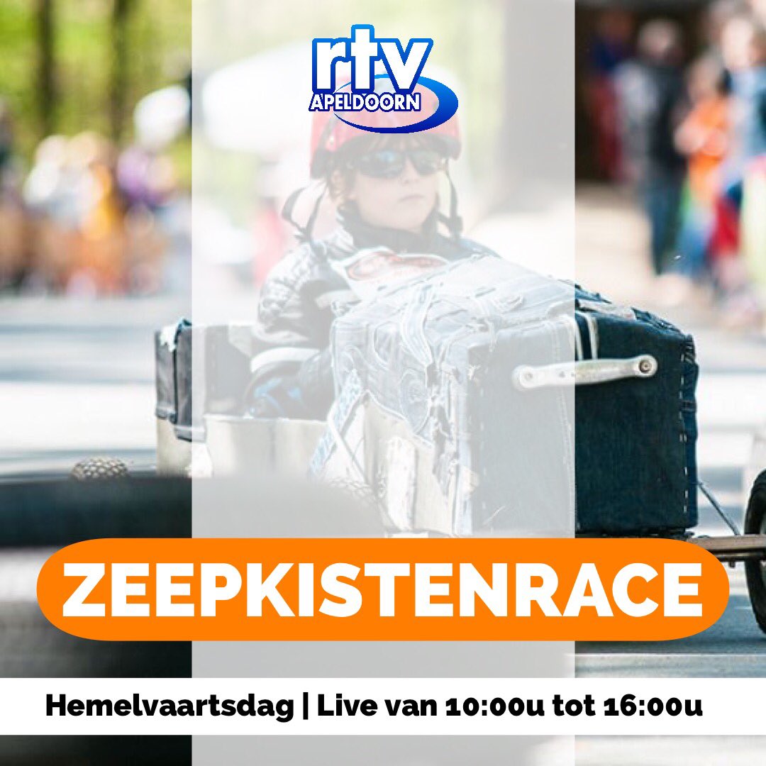 rtvapd's tweet photo. Op Hemelvaartsdag, donderdag 10 mei, vindt voor de 9e keer Het Skandia Zeepkistenrace Festival weer plaats in het Orderbos. Wij zijn er van 10:00 tot 16:00 natuurlijk weer live bij! #zeepkistenrace #apeldoorn #orderbos https://t.co/oBFcYFWIjg