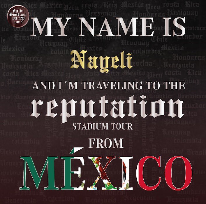 mymidnights89's tweet image. I&apos;VE WAITED 9 YEARS FOR THIS!!! CANT BELIEVE I&apos;M GOING TO SEE TAYLOR FOR THE VERY FIRST TIME❤️@taylorswift13 @taylornation13 #LatinSwiftiesOnRepTour #LatinSwiftieOfTheday #reputationStadiumTour