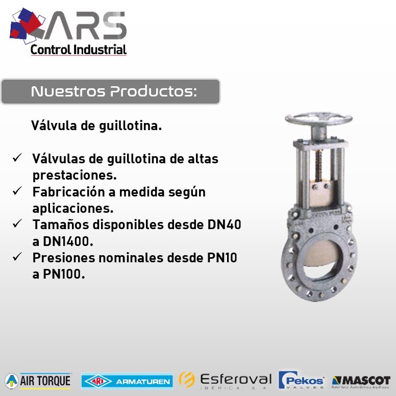 Las válvulas de guillotina nos permiten, regular o impedir el flujo de un fluido, diseñadas para subsistir en ambientes extremadamente abrasivos, erosivos y corrosivos. 
Suelen aplicarse en procesos industriales en general.

#Válvulasdecontrol #Valvulasdeguillotina #Venezuela