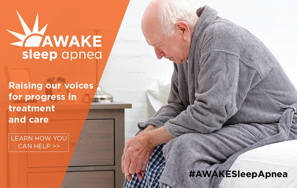 People living with #sleepapnea are reshaping the future of treatment & care. We are proudly partnering with @sleepapneaorg on the #AWAKESleepApnea #PFDD initiative. Learn about ways #patients & #caregivers can take action now for progress: awakesleepapnea.org