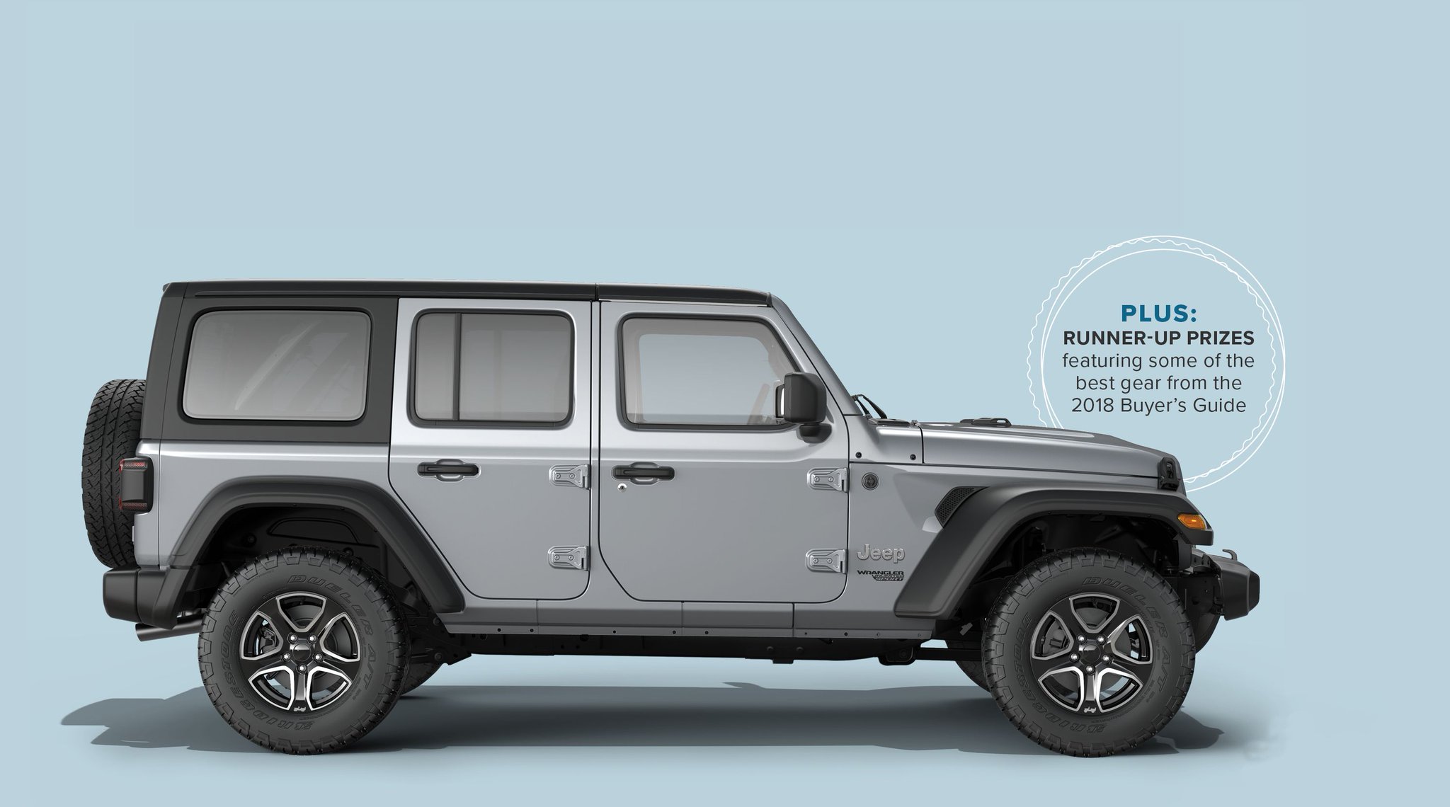 Outside on X: Promo: Enter to win an All-New 2018 @Jeep Wrangler loaded  with award-winning Gear of the Year products from our Summer Buyer's Guide!    / X