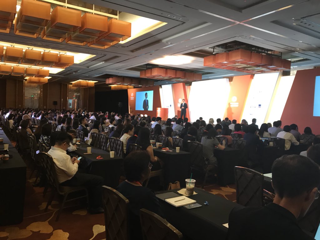 _HeatherBach's tweet photo. “The most critical thing about this forum is the openness of it” says Region Head @S_Chatrath to a full house at #ASEAN #TRRegSummits https://t.co/zdsL6w0eF6