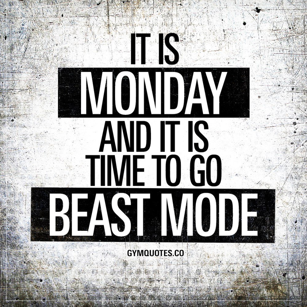 You can dread Mondays or you can own Mondays. You decide.

#mondaymotivation #fitnessmotivation #newweek #freshstart #beastmode #getprimednow #primeperformance #personaltrainer #fitness #bodygoals #instafit #gym #gymlife #workout #fitlife #athensal #beachbody #gymgoals