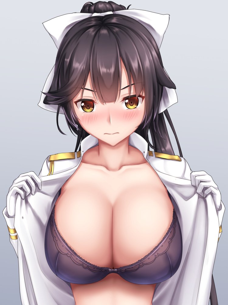 PurelyHonor's tweet photo. @ConqueringLust She growls before opening her top to reveal her DD cup breasts that were covered by a black lace bra.

"Do these look flat to you!?" https://t.co/jr2I5DTSMK