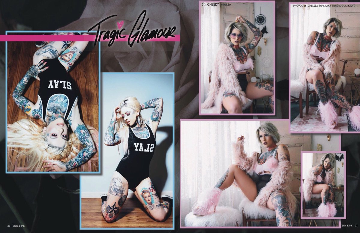 tragicglamour's tweet photo. Just got surprised with this bitchin photographer feature in @skinandinkmag new digital issue!! Thank you so much! Check out @tegan_shmegan @prettyprincesspenny @_cheeky_mama_ @cositabonitah @luvstar214 @sicgrrl #tragicglamourphoto #tgpress #skinandink https://t.co/VUHjynIWgK