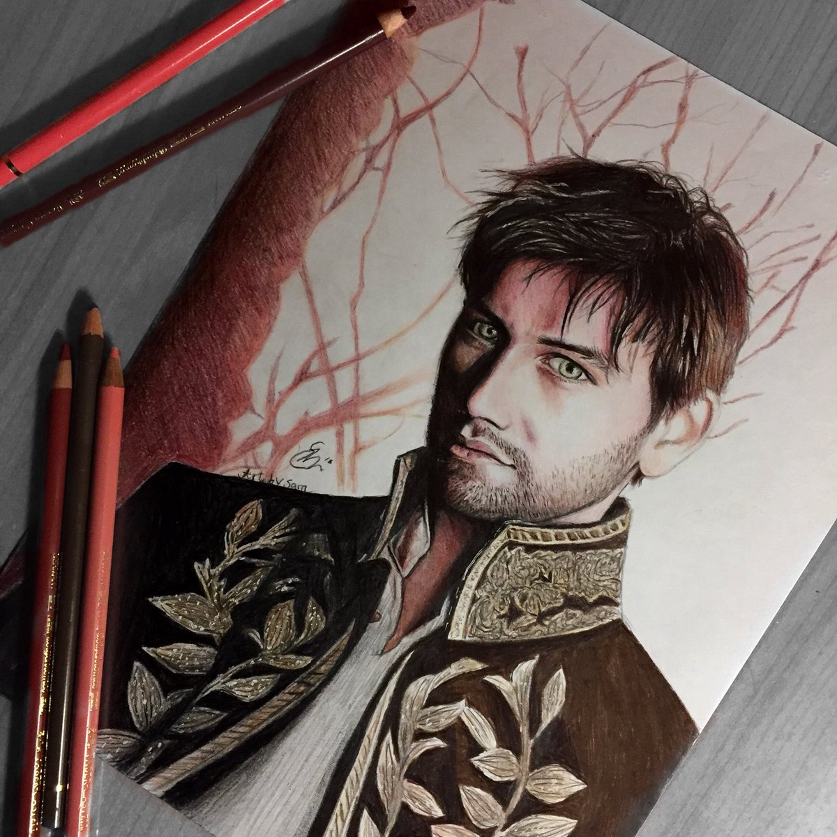 saraxsofia's tweet photo. Bash / Mary & Bash 🎨
I love Reign ❤️👑
#Reign #TorranceCoombs #AdelaideKane #MaryandBash #Art https://t.co/C3NmSVjBIO