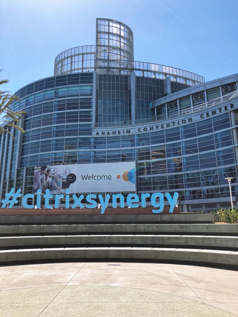fabianacarpio's tweet photo. The #FutureofWork starts now! #CitrixSynergy 🙌 https://t.co/hkU1QISs9F