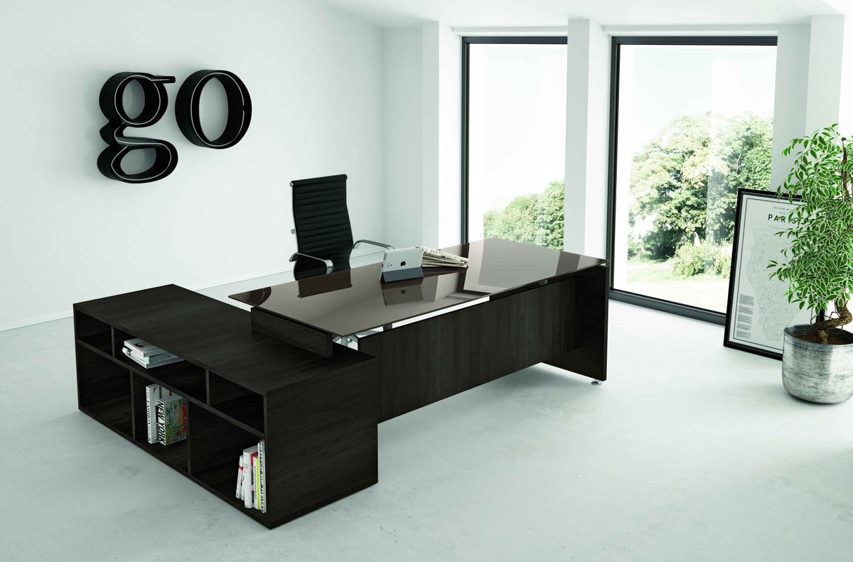 bktLOFT's tweet photo. The new executive furnishing style is elegant and dynamic; it combines different materials and is composed of eclectic structures, to lend a contemporary air to the most classic of offices. #bktloft #OfficeSpace #office #newOffice https://t.co/568mU3Jqsn