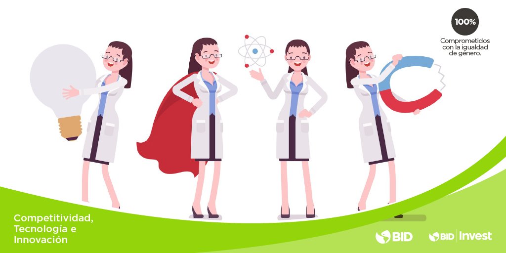 el_BID's tweet photo. ¿Cómo las #mujeres están avanzando en el terreno de la #ciencia y la #innovación? Descarga publicación gratis. https://t.co/UikJC15j6z #IgualdadDeGénero https://t.co/35vrtzA2J5