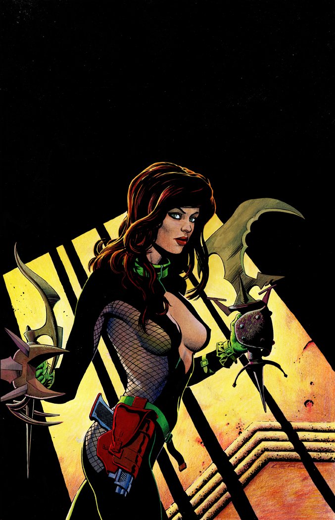 AtomekART's tweet image. Garry Leach's cover for Laser Eraser and Axel Pressbutton issue 6 from Eclipse... #Comics #AXELpressbutton #PedroHenry