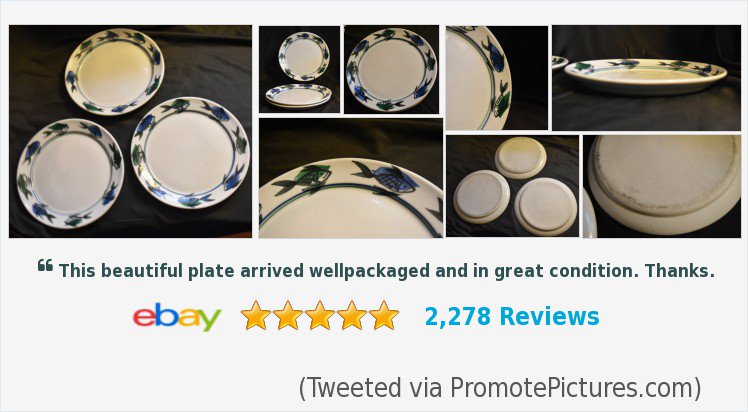 kerrberry77's tweet photo. #GeorgetownPottery Vintage Fish Pattern Dinner #Plates Set of 3 #Maine | eBay #studiopottery #mainepottery #fish
https://t.co/kCOJTdXGsF
(Tweeted via https://t.co/MeD6Intbwd) https://t.co/bStJn6Jbc7