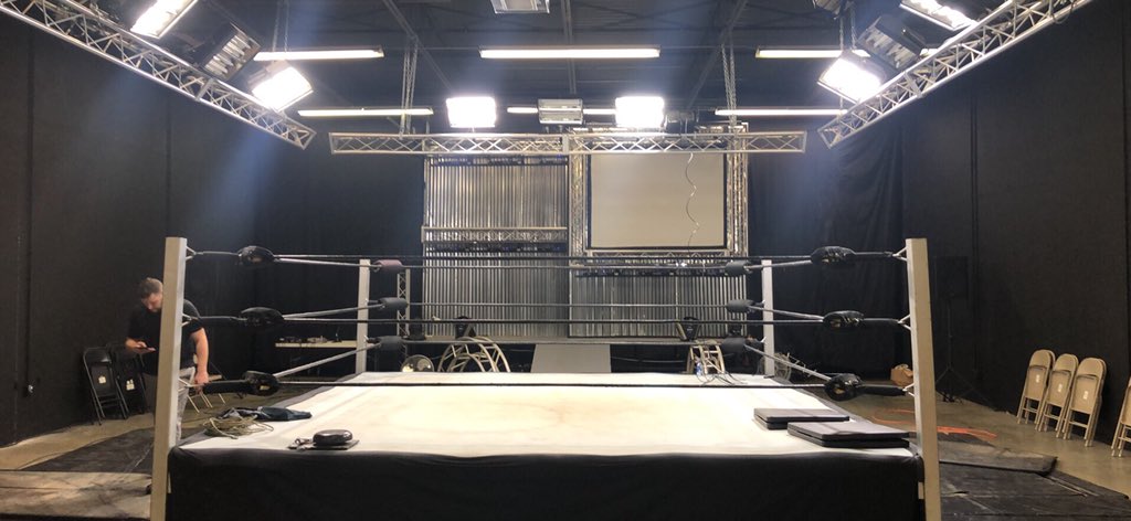 PWXwrestling's tweet photo. Wrestling in an extremely intimate environment every month @PWXPURE at @HebronHallCLT just like the studio shows of the past.

Join us 5/18 for Pure Two with the future of @PWXwrestling 
Tix: https://t.co/yshNIx1kTt

Only 3 rows of seats all super close to the action! https://t.co/gfe0TYaZKI