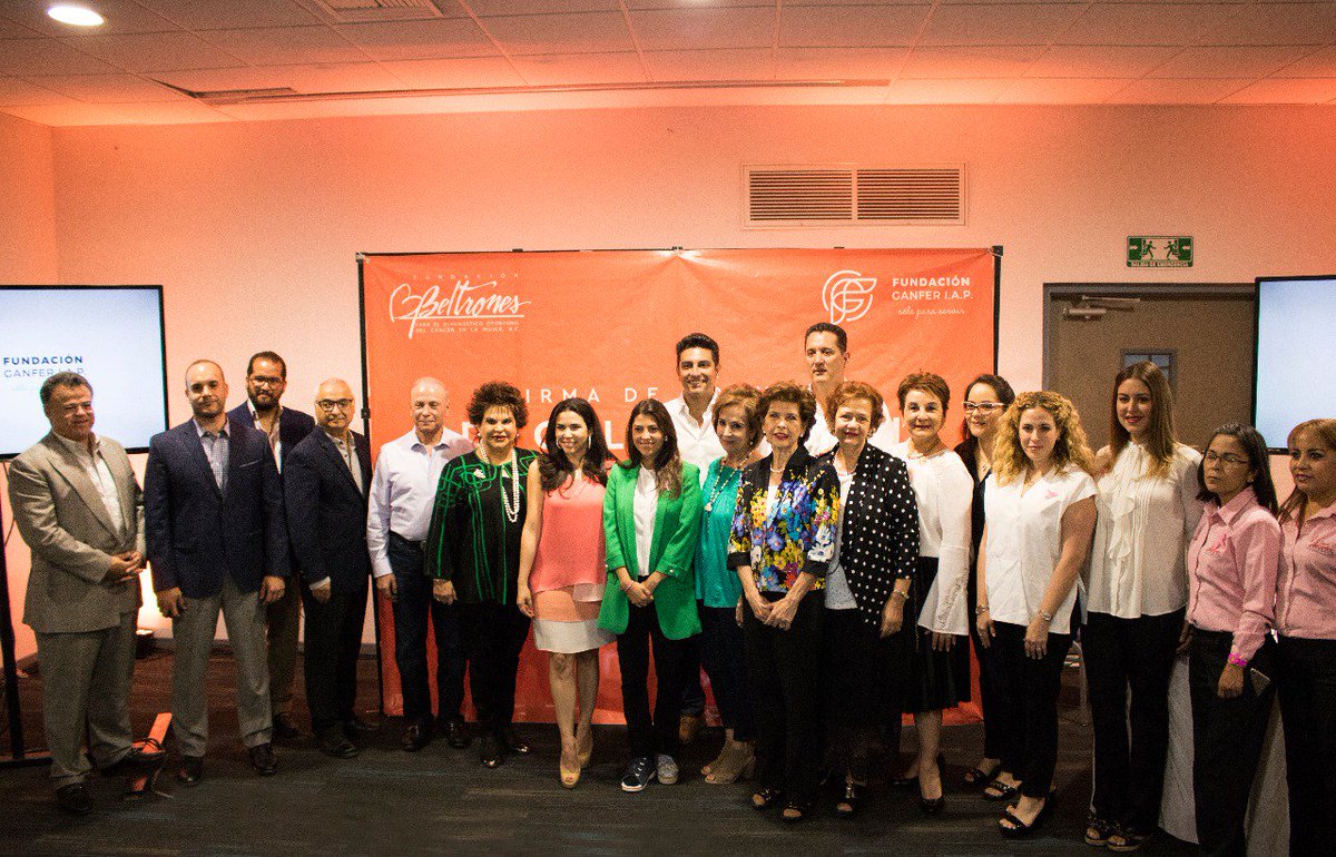 Alianza con <a href="/FundBeltrones/">Fundación Beltrones</a> para trabajar en pro de la salud y el bienestar de la mujer sonorense. 

<a href="/MarcelaFdeG/">Marcela F de Gándara</a> <a href="/laganfer/">Luisa A. Gándara</a> <a href="/JavierGandaraM/">Javier Gándara</a> <a href="/sylbeltrones/">Sylvana Beltrones</a>