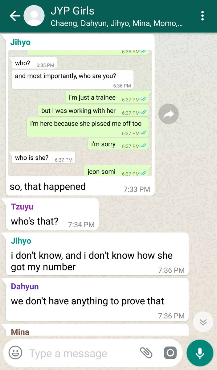 [group] it's not her