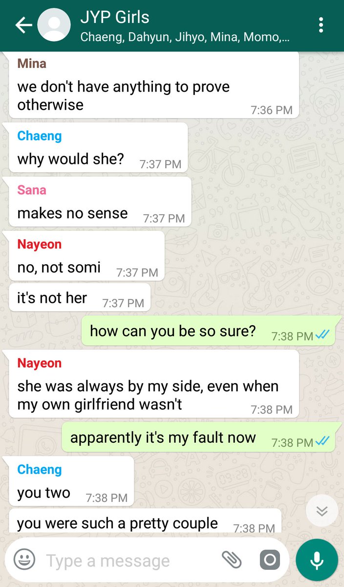 [group] it's not her