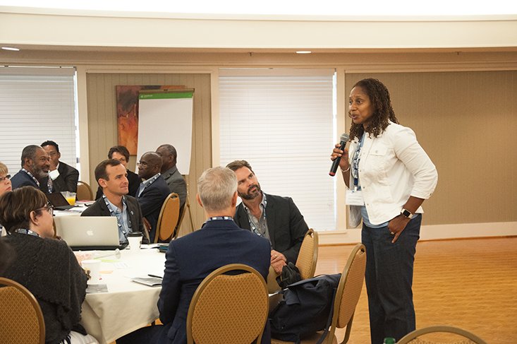 Powerful article "You Can Diversify If You Want To" by <a href="/ShereceWest/">Sherece Y. West</a>! Just one quotable statement of many "persistent lack of board diversity and expansive philanthropic leadership communicates louder than anything else we can do or say with grant dollars." bit.ly/2I6d7KI
