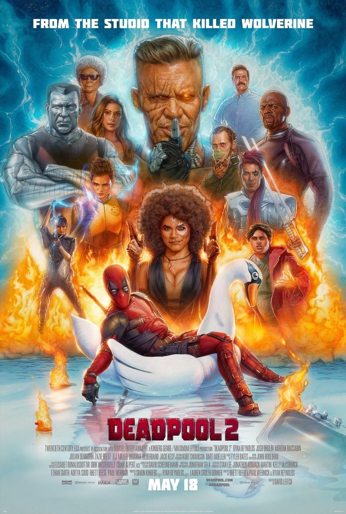 #Deadpool2 @deadpoolmovie @VancityReynolds #TheSwanPrincess poster!😂