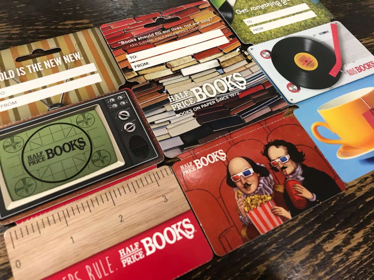 Half Price Books on X: The perfect gift for teachers, moms and gradsnow  with an added bonus. Buy a $25 HPB gift card, snag a $5 bonus for yourself!  Shop now