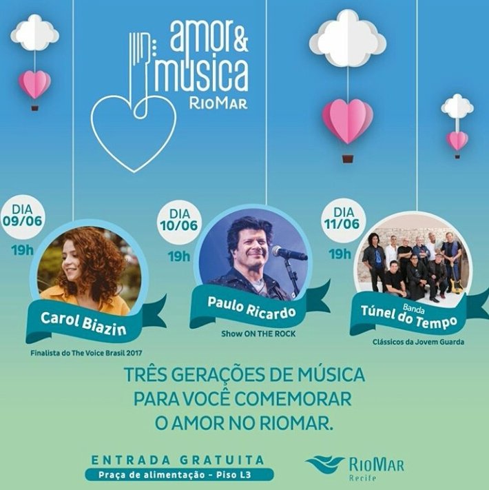 infosbiazin's tweet photo. O Shopping Rio Mar publicou no instagram sobre o show em Recife no dia 09/06! https://t.co/S4pcPPtOcE