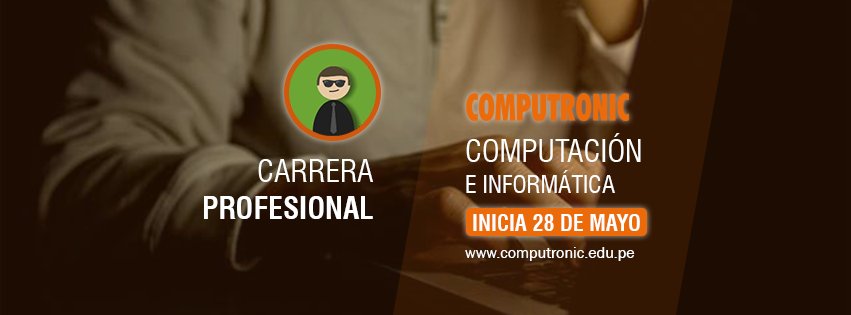 ComputronicPeru's tweet photo. Ven a nuestro local y matricúlate!
#Computronic #Computación_e_Informática
🌐 Mayor Información: https://t.co/cq7RxXyiFG
🏠 Avenida Uruguay 360 (Lima)
📲 (01) 4136658 https://t.co/zyvrAzTy7d