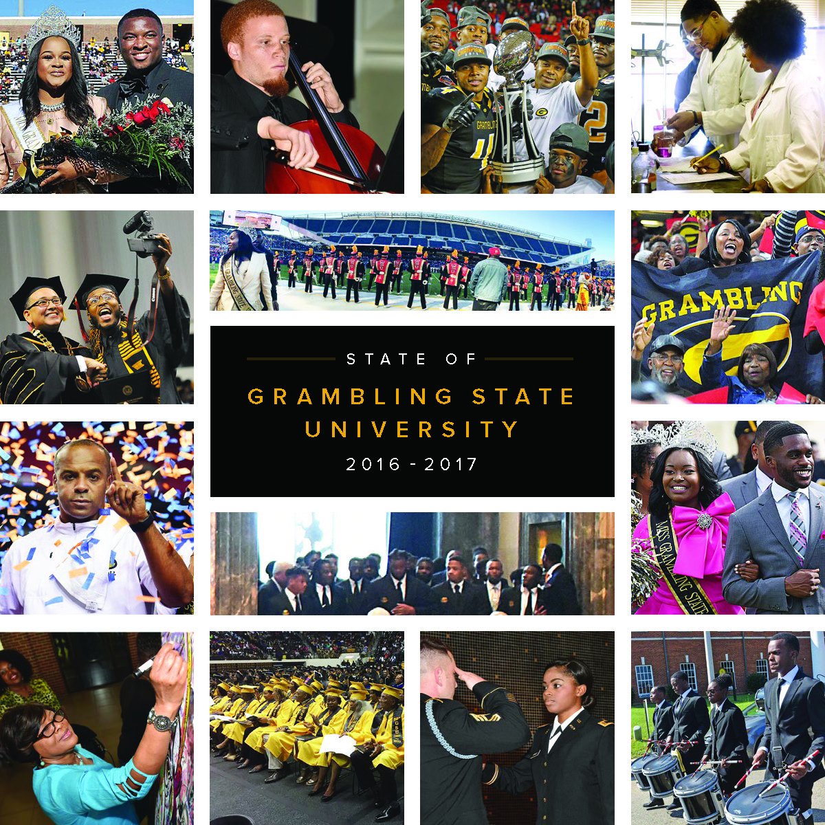 Grambling1901's tweet photo. Download our first issue for a more in-depth look into our recent campus growth . #gramfam #growing #graduationweek #gramgiving  https://t.co/en8b01rEJa https://t.co/ttUnA8AsuG