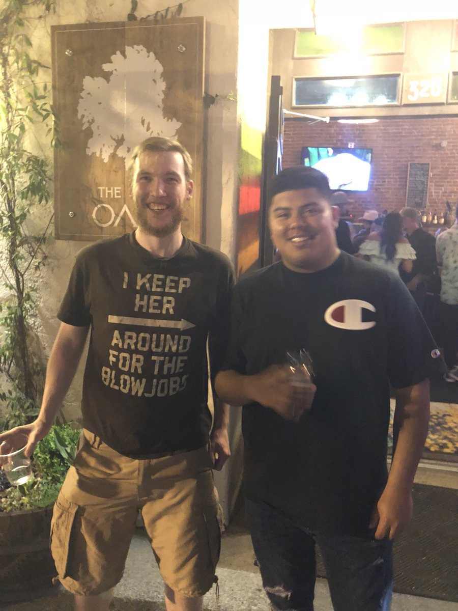 omarcastaneda31's tweet photo. me: jr come take a picture with this guy

jr: why??

me: just do it man! https://t.co/jurR8Sv3UQ