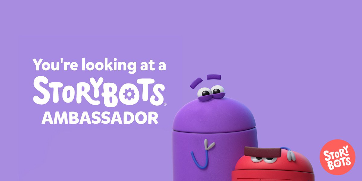 So honored to have been chosen to be an ambassador to an awesome company!  Thanks Storybots!