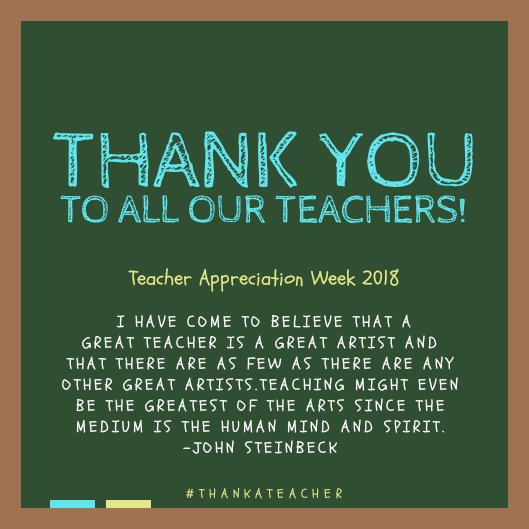 Thanks to all our outstanding Spokane teachers!
#TeacherAppreciationWeek #thankaMOteacher
