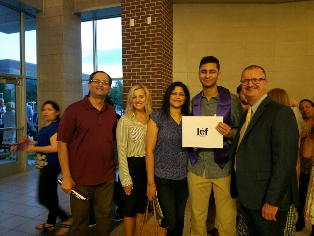 bbmsbronco's tweet photo. The First Ever Linda Holman Student Legacy Scholarship Presentation at LEF Scholarship Night! Congratulations Ashwin K! #LISDCulture #LEFAwards https://t.co/JBZIDGcEAT