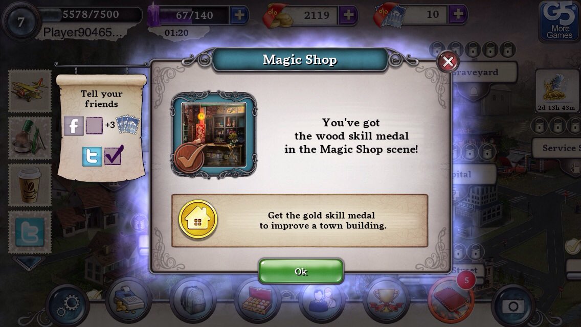 Player904652053 got the wood skill medal in the Magic Shop scene! g5e.com/fb_detect/96/
