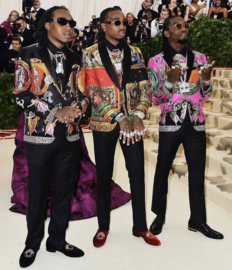 Trashvis's tweet photo. the come up #MetGala https://t.co/P4fZowVBaH
