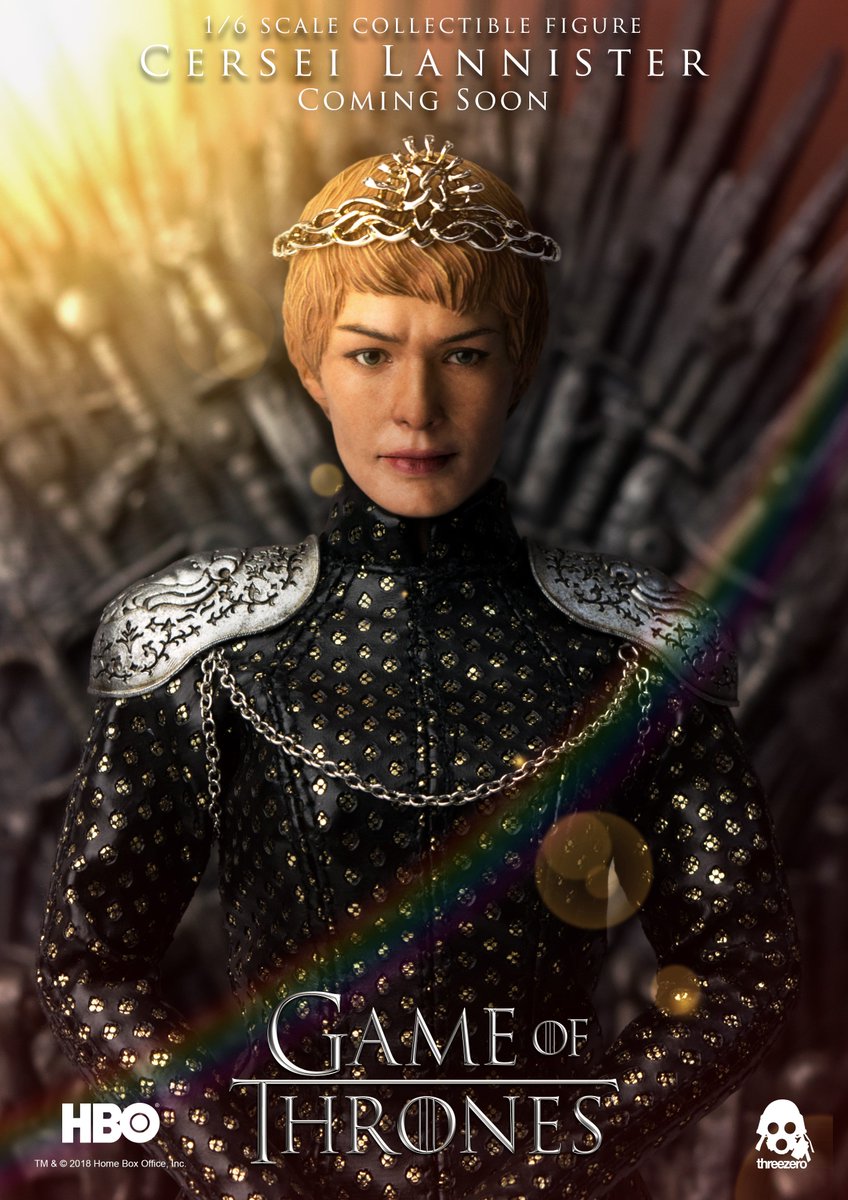 threezeroHK's tweet photo. #threezero #GameOfThrones #GOT #CerseiLannister #HouseLannister #hearmeroar #onesixthscale #collectible #figures https://t.co/au62KmrZT3