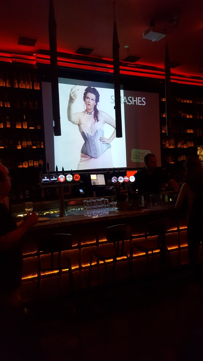 Franny_McB's tweet photo. Great first day at @GayTheatre fest in Dublin!! #SMASHESplay #OscarWilde #LetsGetWilde https://t.co/iphu0vta8F
